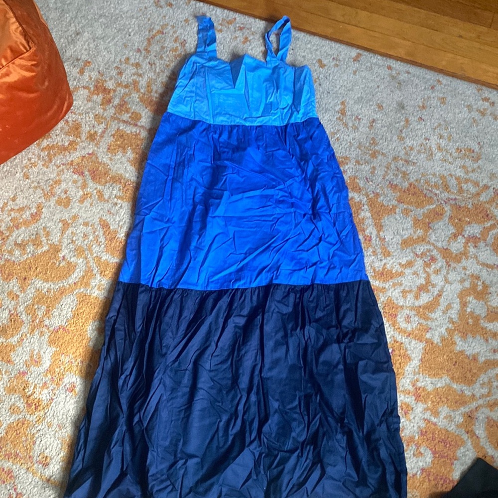 Loft, blue sundress
